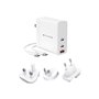 Hyper Juice power adapter - GaN - 2 x USB-C - 140 Watt