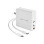 Hyper Juice power adapter - GaN - 2 x USB-C - 140 Watt