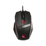 Konix Drakkar Souris Runemaster Gaming Mouse (Black/Red) - Gaming Maus (Schwarz mit rotem Licht)
