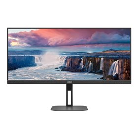34" AOC Value-line U34V5C/BK - 3440x1440 - 100Hz - VA - 65W USB-C
