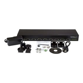 StarTech.com 8 Port USB to Serial Adapter Hub - USB to RS232 Daisy Chain