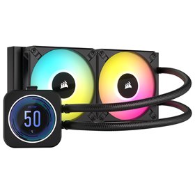 Corsair iCUE H100i ELITE LCD XT - CPU-Wasserkühlung - Max 34 dBA