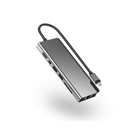 ALOGIC Ultra USB-C Dock PLUS V2 - HDMI MDP USB Ethernet Memory Card Reader & 100W PD USB-Hubs