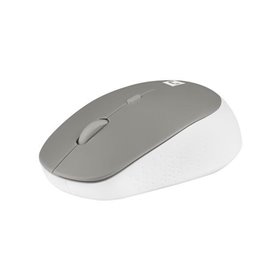 Natec Harrier 2 - mouse - Bluetooth 5.1 - grey white - Maus (Grau)