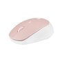 Natec Harrier 2 - mouse - Bluetooth 5.1 - white pink - Maus (Weiß)