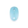 Natec Harrier 2 - mouse - Bluetooth 5.1 - white blue - Maus (Blau)