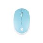 Natec Harrier 2 - mouse - Bluetooth 5.1 - white blue - Maus (Blau)