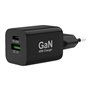 PORT Designs PORT Connect power adapter - GaN technology - USB Type A 24 pin USB-C - 45 Watt