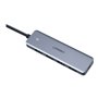 UGREEN 4-in-1 USB C Hub USB-Hubs - USB 3.2 - 4 - silber