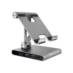 j5create JTS224-N - Multi-Angle Stand with Docking Station for iPad Pro