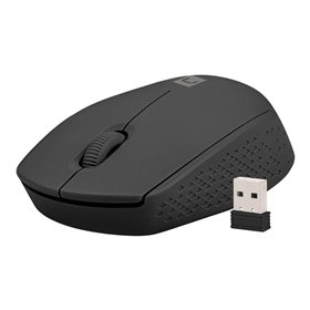 Natec STORK - mouse - 2.4 GHz - black - Maus (Schwarz)