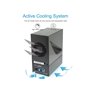 RaidSonic ICY BOX IB-RD3621U3 RAID enclosure for 2x HDD with USB 3.0 Type-A interface and fan