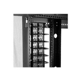StarTech.com Vertical Cable Organizer with D-Ring Hooks - 0U - 6 ft.