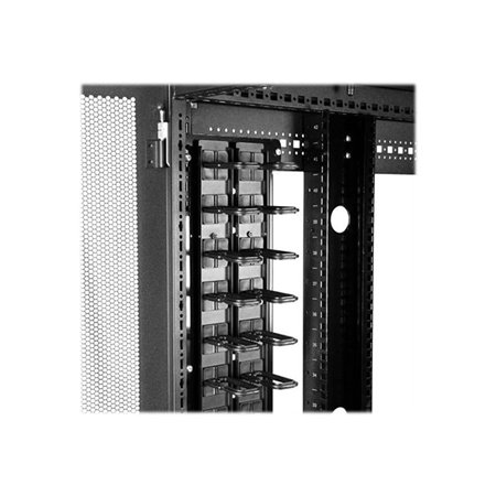 StarTech.com Vertical Cable Organizer with D-Ring Hooks - 0U - 6 ft.