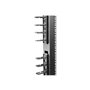 StarTech.com Vertical Cable Organizer with D-Ring Hooks - 0U - 6 ft.