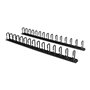 StarTech.com Vertical Cable Organizer with D-Ring Hooks - 0U - 6 ft.
