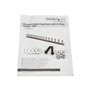 StarTech.com Vertical Cable Organizer with D-Ring Hooks - 0U - 3 ft.