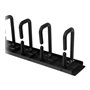 StarTech.com Vertical Cable Organizer with D-Ring Hooks - 0U - 3 ft.