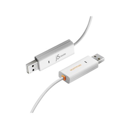 j5create JUC400-N Wormhole Switch Windows & Mac file transfer USB to USB