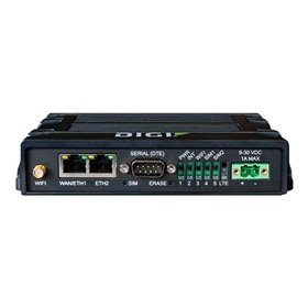 Digi IX20 - wireless router - WWAN - DIN rail mountable - Wireless router