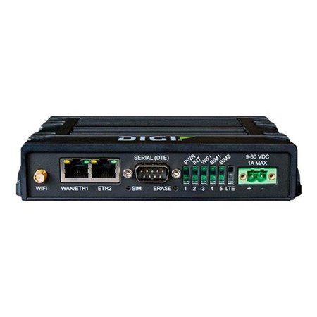 Digi IX20 - wireless router - WWAN - DIN rail mountable - Wireless router