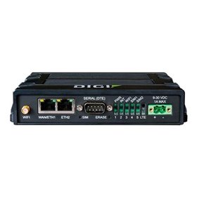 Digi IX20 - wireless router - WWAN - 802.11a/b/g/n/ac - DIN rail mountable - Wireless router Wi-Fi 5