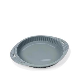 Funktion Pie dish Round grey silicone