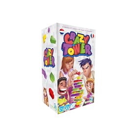 Asmodee Wooden Crazy Tower Stacking Tower