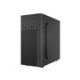Natec HELIX - micro tower - micro ATX - Gehäuse - Tower - Schwarz