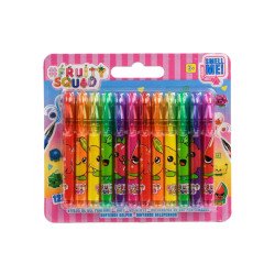 Canenco Fruity Squad Mini Gel Pens with Fragrance 12pcs.