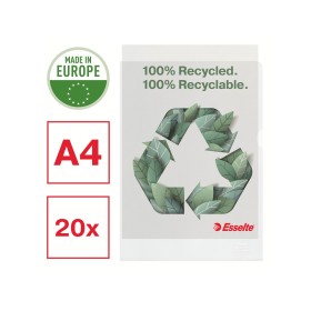 Esselte Sichthülle 100% recycelt A4