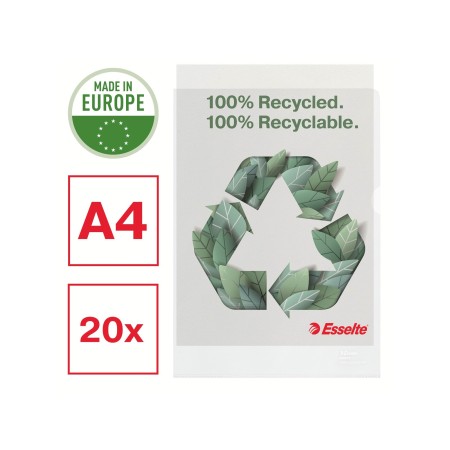 Esselte Sichthülle 100% recycelt A4