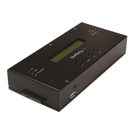 StarTech.com 1:1 Standalone Hard Drive Duplicator and Eraser for 2.5" / 3.5" SATA and SAS Drives