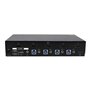 StarTech.com 4 Port HDMI KVM Switch With Built-in USB 3.0 Hub - 1080p