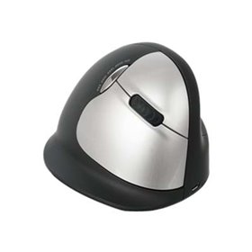R-Go Tools R-Go HE Mouse Vertical Mouse Wireless Right - Ergonomische Maus (Silber)
