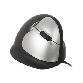 R-Go Tools R-Go HE Mouse Vertical Mouse Large Right - Ergonomische Maus (Silber)