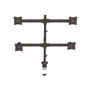 StarTech.com Desk Mount Quad Monitor Arm - Articulating