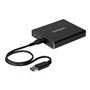 StarTech.com Dual-Slot Drive Enclosure for M.2 NGFF SATA SSDs - USB 3.1 (10Gbps) - RAID