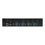 StarTech.com 4 Port HDMI KVM Switch Single Monitor 4K 60Hz Ultra HD HDR Desktop HDMI 2.0 KVM Switch