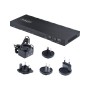 StarTech.com 4-Port HDMI Splitter 4K 60Hz HDMI 2.0 Video 1 In 4 Out HDMI Splitter 4K HDMI Splitter w/Built-in Scaler 3.5mm/Optic