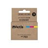 Actis standard KH-703CR - colour (cyan magenta yellow) - compatible - remanufactured - ink cartridge - Tintenpatrone Farbe ( Cya