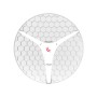 MikroTik LHG XL 5 ac (4-Pack) Dual chain Long Range 27dBi 5GHz CPE/Point-to-Point Integrated Antenna with AC support and Gigabit