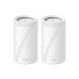 TP-Link Deco BE85 BE19000 Tri-Band Whole Home Mesh (2-Pack) - Mesh router 802.11a/b/g/n/ac/ax/be (Wi-Fi 7)