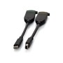 C2G Universal 4K HDMI Dongle Adapter Ring with Color Coded Mini DisplayPort and USB-C - video adapter kit - Mini DisplayPort / H
