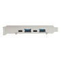 StarTech.com 4-Port USB PCIe Card 10Gbps USB PCI Express Expansion Card w/ 2 Controllers 2x USB-C & 2x USB-A ports (USB 3.2/3.1 