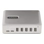 StarTech.com 7-Port USB-C Hub 5x USB-A + 2x USB-C Self-Powered w/ 65W Power Supply USB 3.1 10Gbps Hub w/ BC1.2 Charging USB-Hubs