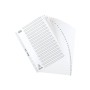 Oxford ELBA StrongLine - divider - 31 parts - for A4 - tabbed - white