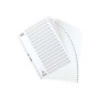 Oxford ELBA StrongLine - divider - 31 parts - for A4 - tabbed - white