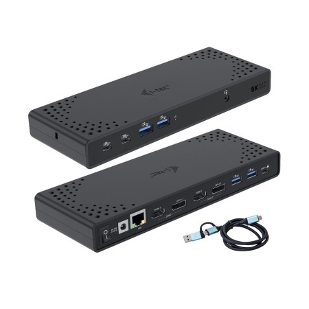I-Tec USB 3.0 / USB-C / Thunderbolt 3 Dual Display Docking Station Gen2 + Power Delivery 100W