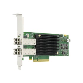 Emulex LPe31002 Gen 6 (16Gb) dual-port HBA (upgradeable to 32Gb) - host bus adapter - PCIe 3.0 x8 - 16Gb Fibre Channel x 2